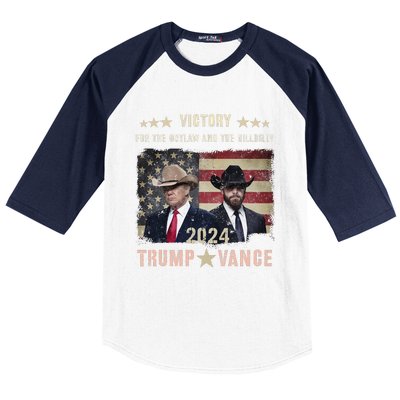 Thank God Trump Vance Victory We Won Inauguration Souvenir Baseball Sleeve Shirt