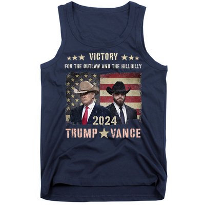 Thank God Trump Vance Victory We Won Inauguration Souvenir Tank Top