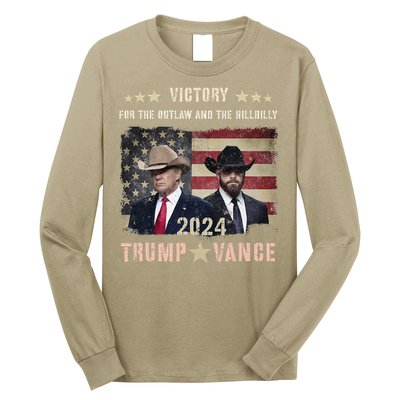 Thank God Trump Vance Victory We Won Inauguration Souvenir Long Sleeve Shirt