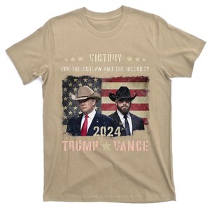 Thank God Trump Vance Victory We Won Inauguration Souvenir T-Shirt