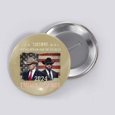 Thank God Trump Vance Victory We Won Inauguration Souvenir Button