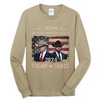 Thank God Trump Vance Victory We Won Inauguration Souvenir Tall Long Sleeve T-Shirt