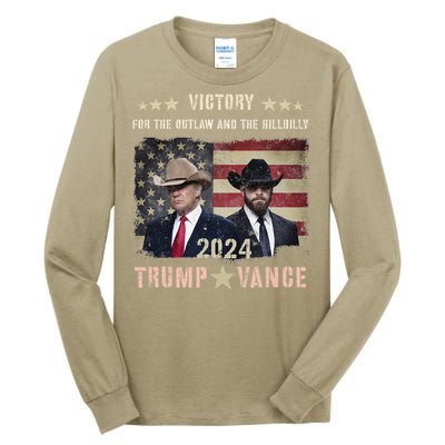 Thank God Trump Vance Victory We Won Inauguration Souvenir Tall Long Sleeve T-Shirt