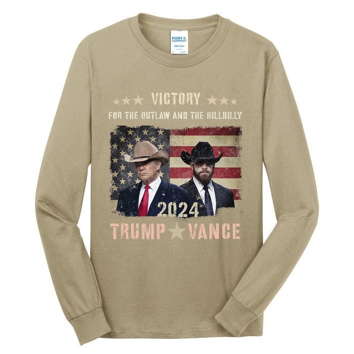 Thank God Trump Vance Victory We Won Inauguration Souvenir Tall Long Sleeve T-Shirt