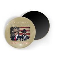 Thank God Trump Vance Victory We Won Inauguration Souvenir Magnet