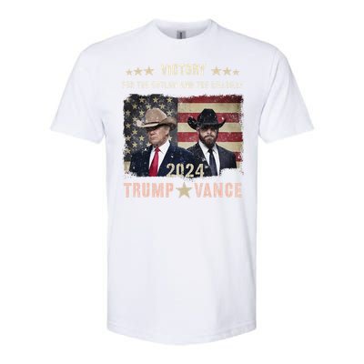 Thank God Trump Vance Victory We Won Inauguration Souvenir Softstyle CVC T-Shirt