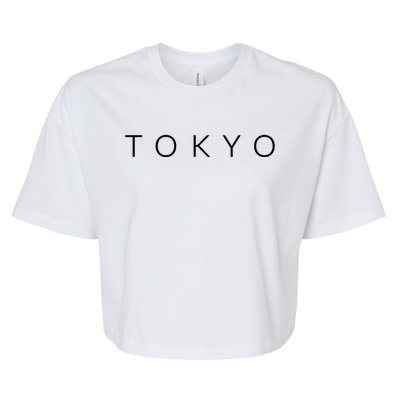 Tokyo Gift Bella+Canvas Jersey Crop Tee