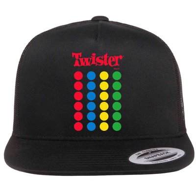 Twister Game Flatbill Hat