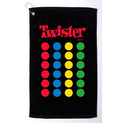 Twister Game Golf Towel