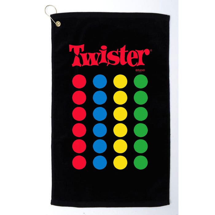 Twister Game Golf Towel