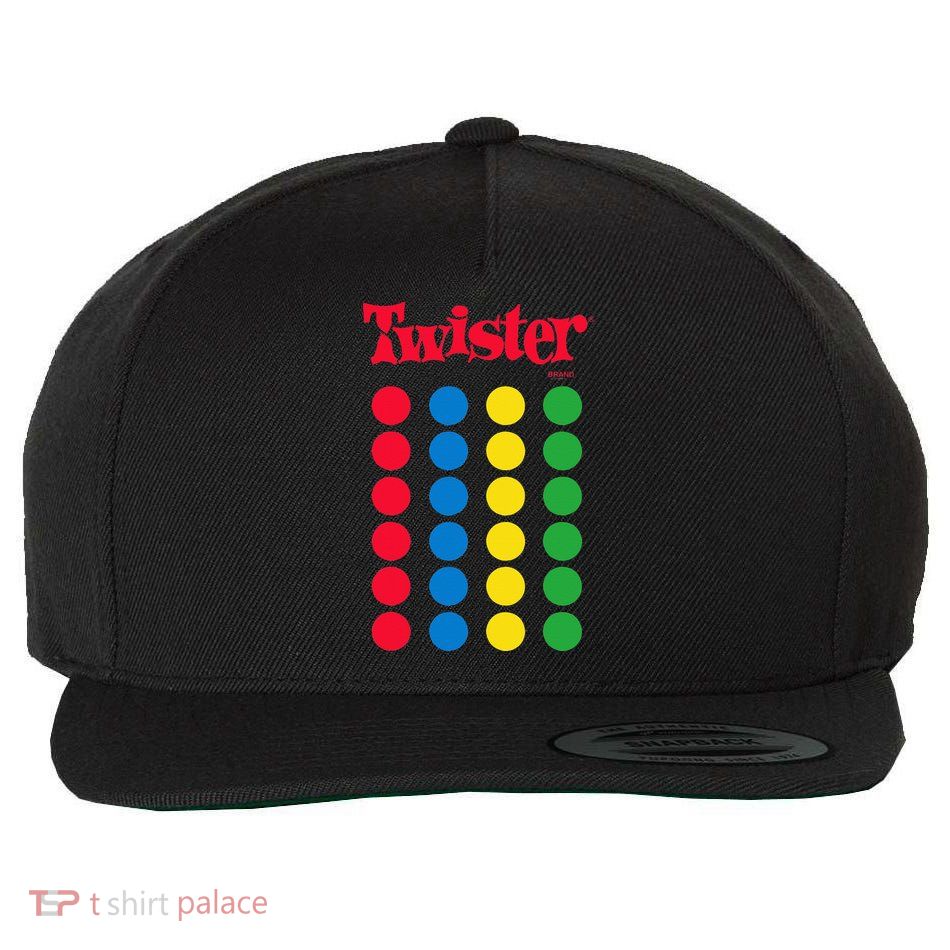 Twister Game Wool Snapback Cap