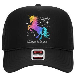 Taylor Gift Taylor High Crown Mesh Back Trucker Hat