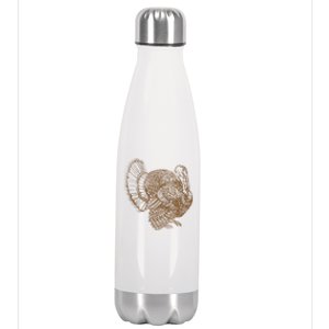 Turkey Gift Stainless Steel Insulated Water Bottle