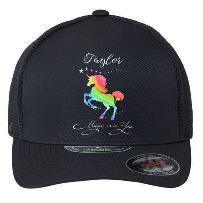 Taylor Gift Taylor Horse Rainbow Flexfit Unipanel Trucker Cap