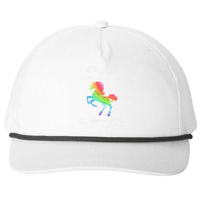 Taylor Gift Taylor Horse Rainbow Snapback Five-Panel Rope Hat