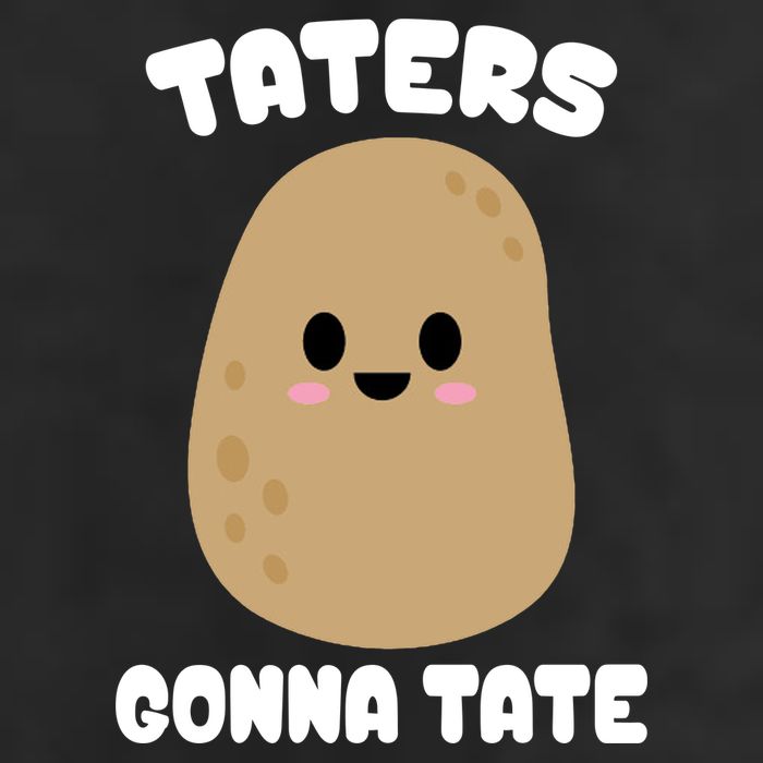 Taters Gonna Tate Funny Potato Cool Comfort Performance Bucket Hat