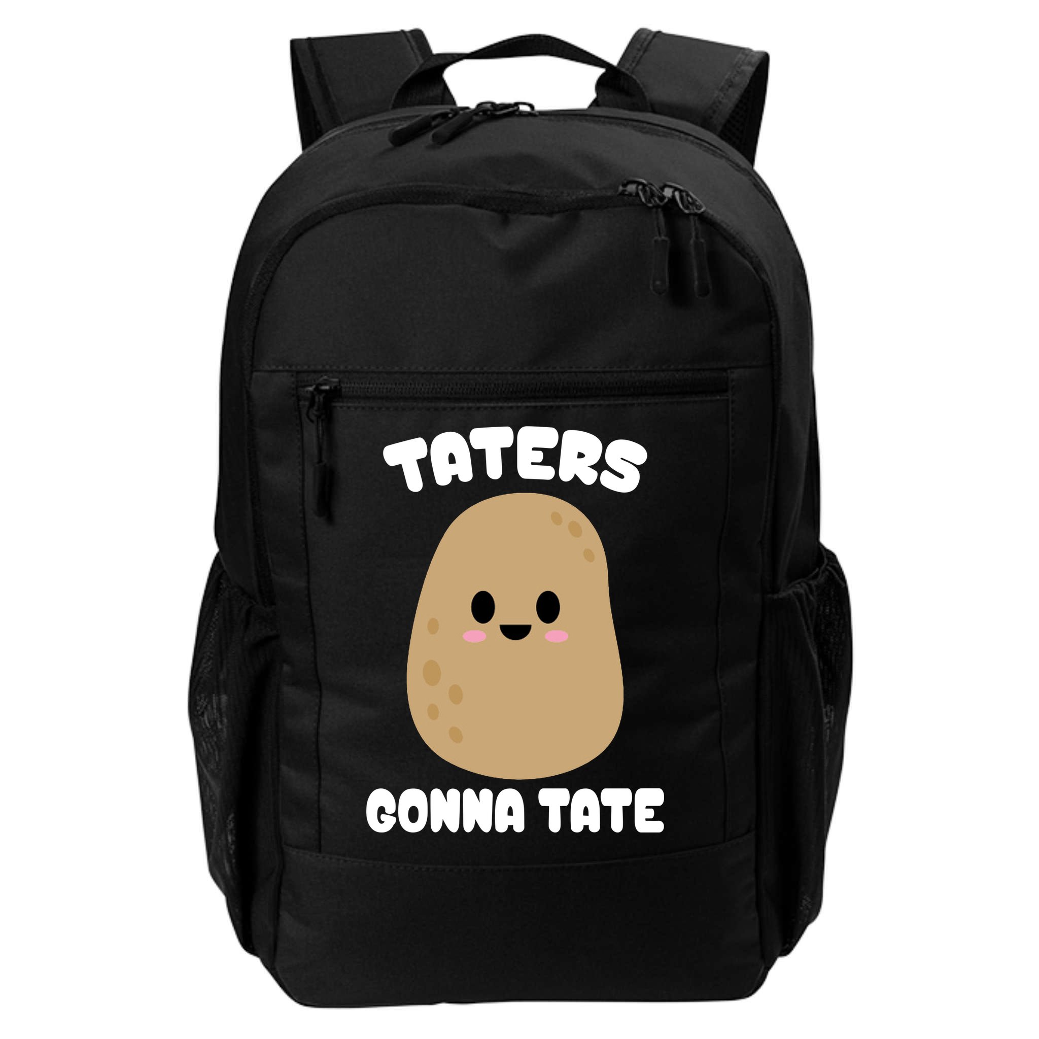Taters Gonna Tate Funny Potato Backpack