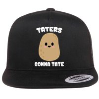 Taters Gonna Tate Funny Potato Flatbill Hat