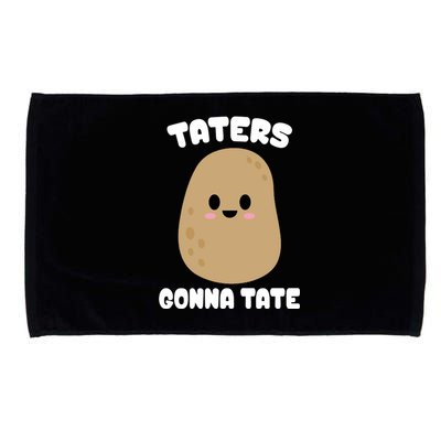 Taters Gonna Tate Funny Potato Microfiber Hand Towel