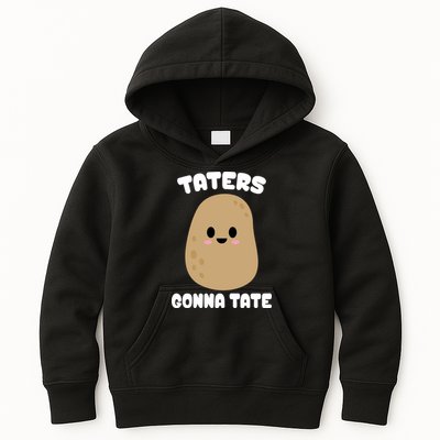 Taters Gonna Tate Funny Potato Kids Hoodie