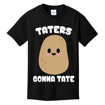 Taters Gonna Tate Funny Potato Kids T-Shirt