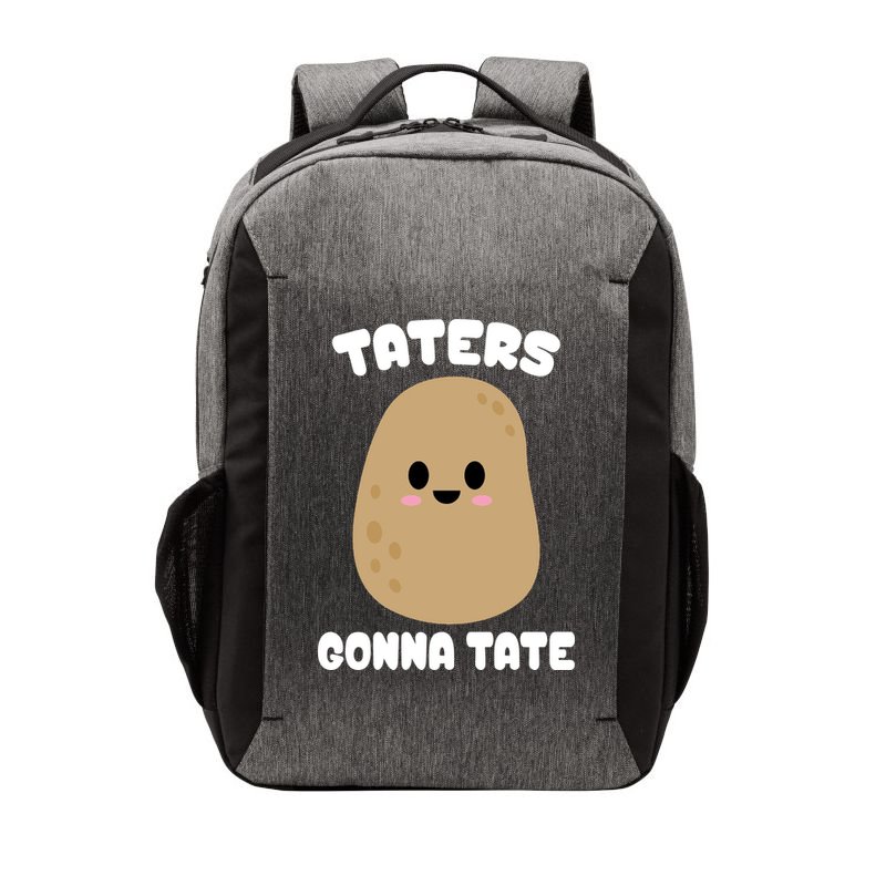 Taters Gonna Tate Funny Potato Vector Backpack