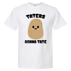 Taters Gonna Tate Funny Potato Garment-Dyed Heavyweight T-Shirt