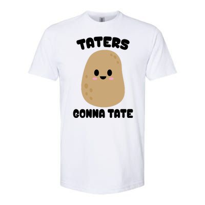 Taters Gonna Tate Funny Potato Softstyle® CVC T-Shirt