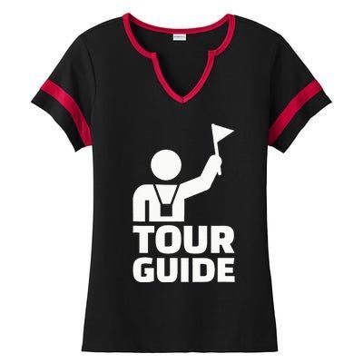 Tour Guide Ladies Halftime Notch Neck Tee