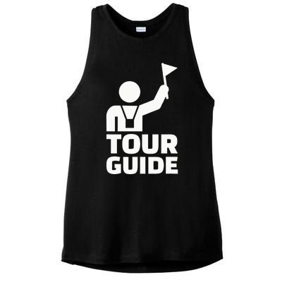 Tour Guide Ladies PosiCharge Tri-Blend Wicking Tank