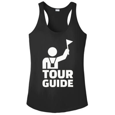 Tour Guide Ladies PosiCharge Competitor Racerback Tank