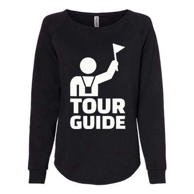 Tour Guide Womens California Wash Sweatshirt