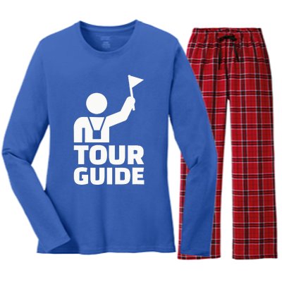 Tour Guide Women's Long Sleeve Flannel Pajama Set 