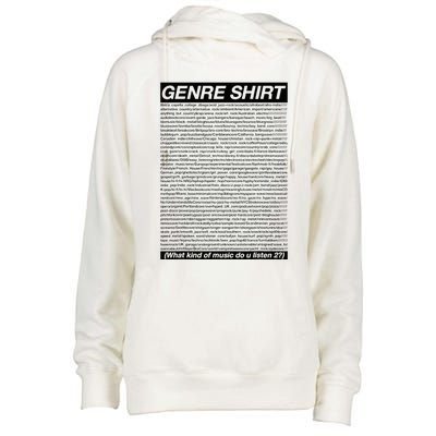 The Genre Womens Funnel Neck Pullover Hood