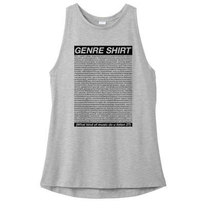 The Genre Ladies PosiCharge Tri-Blend Wicking Tank