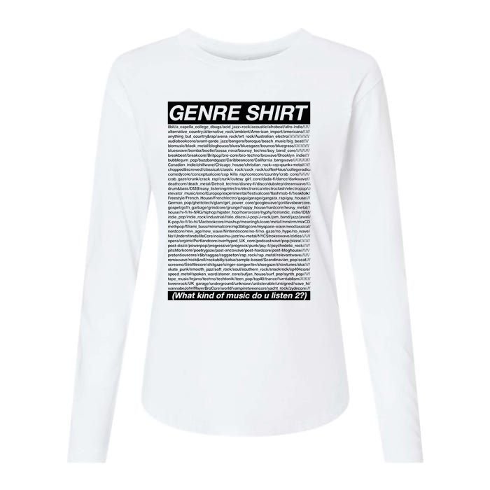 The Genre Womens Cotton Relaxed Long Sleeve T-Shirt