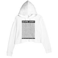 The Genre Crop Fleece Hoodie