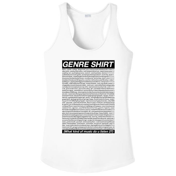 The Genre Ladies PosiCharge Competitor Racerback Tank