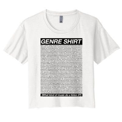 The Genre Women's Crop Top Tee