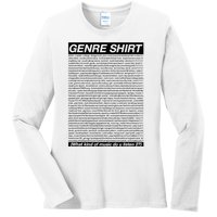 The Genre Ladies Long Sleeve Shirt