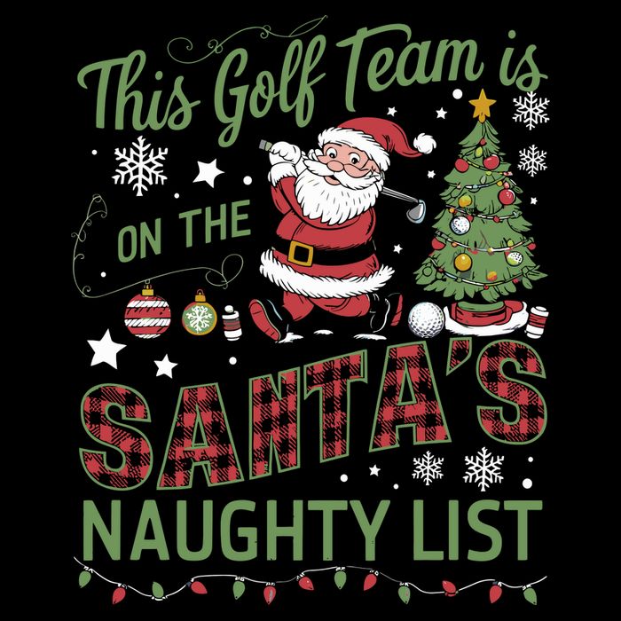 This Golf Team Is On The SantaS Naughty List City Backpack
