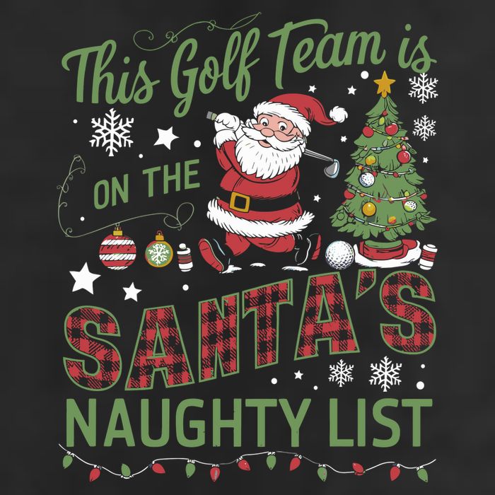 This Golf Team Is On The SantaS Naughty List 15oz Campfire Ceramic Mug