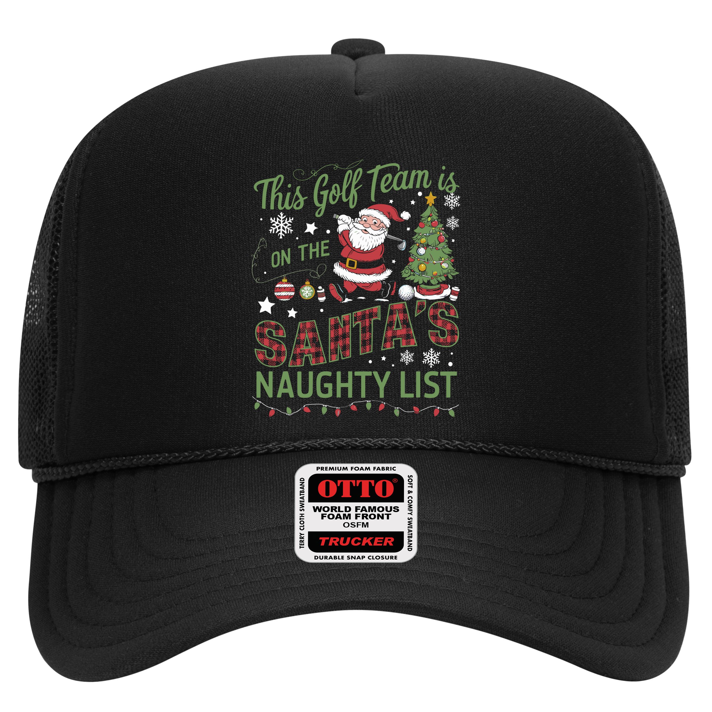 This Golf Team Is On The SantaS Naughty List Hat
