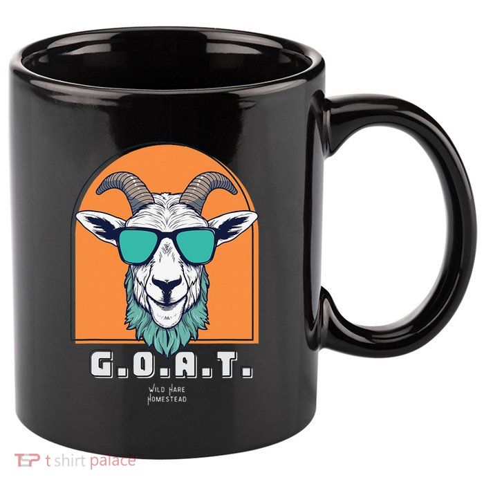 The Goat 11oz C Handle Ceramic Mug