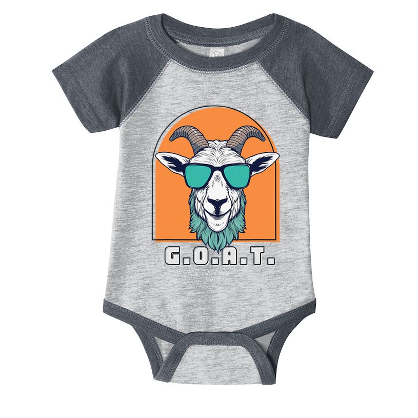 The Goat Infant Baby Jersey Bodysuit