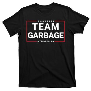 Team Garbage Trump Vance 2024proud Garbage American Maga Garbage Truck T-Shirt