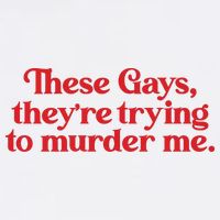 These Gays TheyRe Trying To Murder Me Cooling Performance Crew T-Shirt