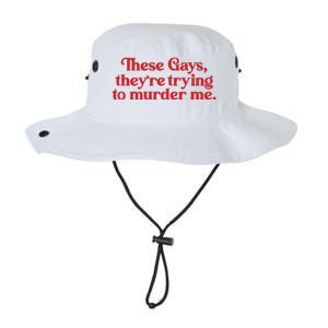 These Gays TheyRe Trying To Murder Me Legacy Cool Fit Booney Bucket Hat