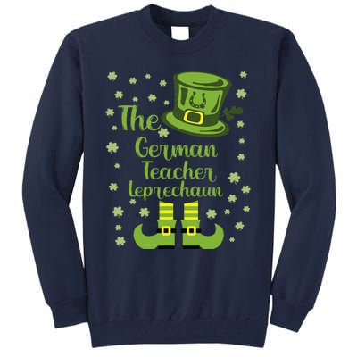 The German Teacher Leprechaun Group Matching St Patricks Day Tall Sweatshirt