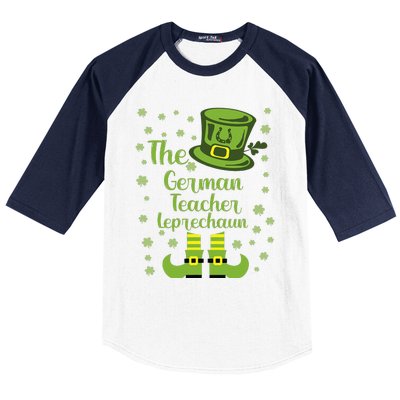 The German Teacher Leprechaun Group Matching St Patricks Day Baseball Sleeve Shirt